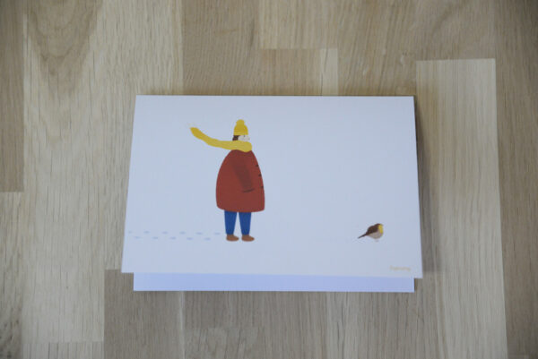 Carte de vœux « Vent d'Hiver »