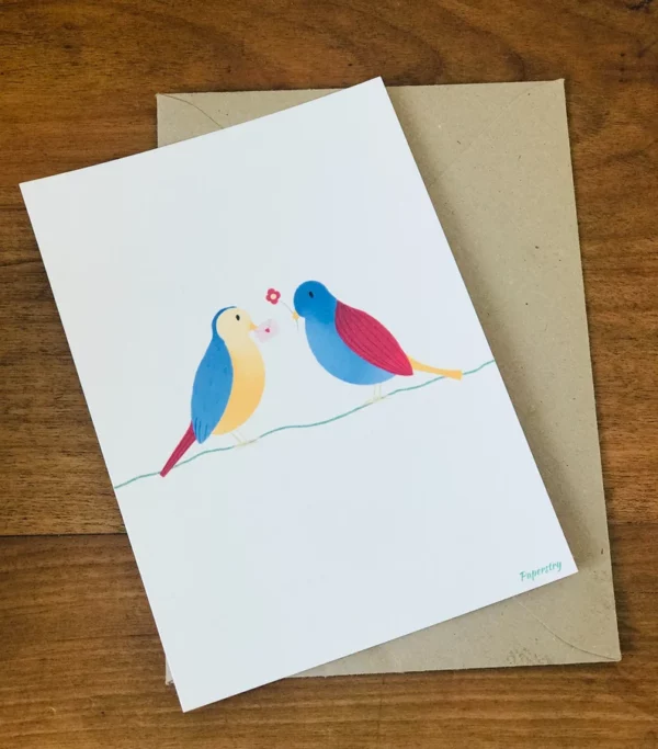 Carte « Love Birds »